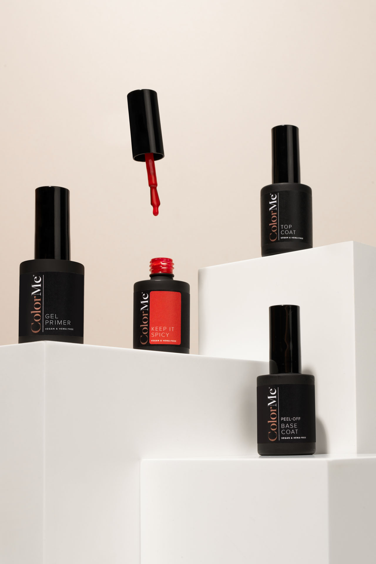 ColorMe - Gel Polish Top Coat - Base Coat - Gel Primer & Gel Colours ColorMe - Gel Polish Top Coat - Base Coat - Gel Primer & Gel Colours