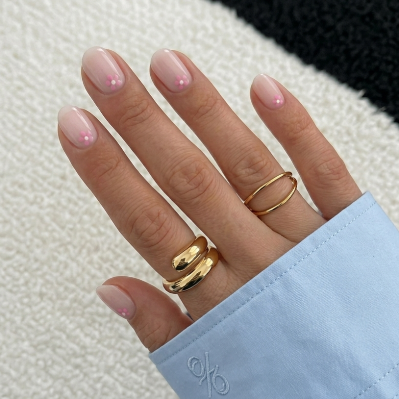 Flower Nail Art